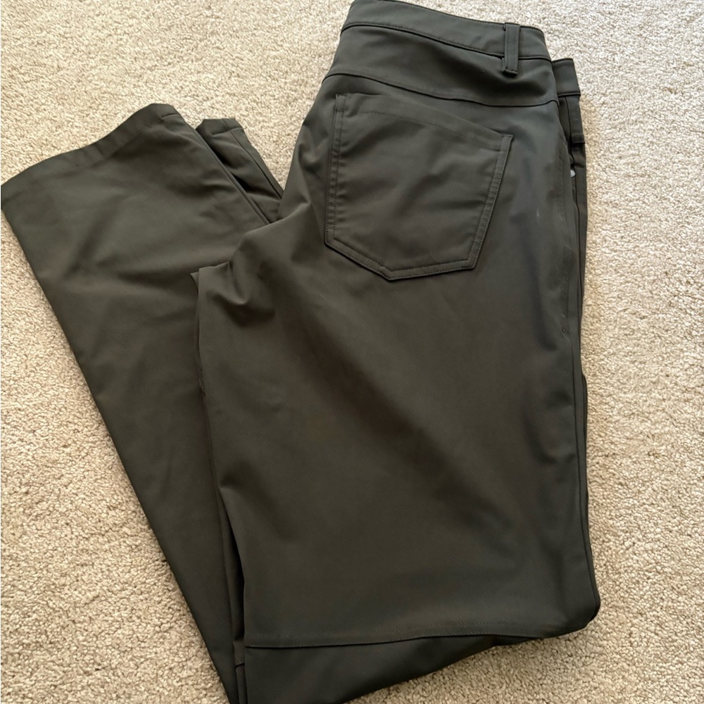 lululemon athletica Dark Olive Chinos